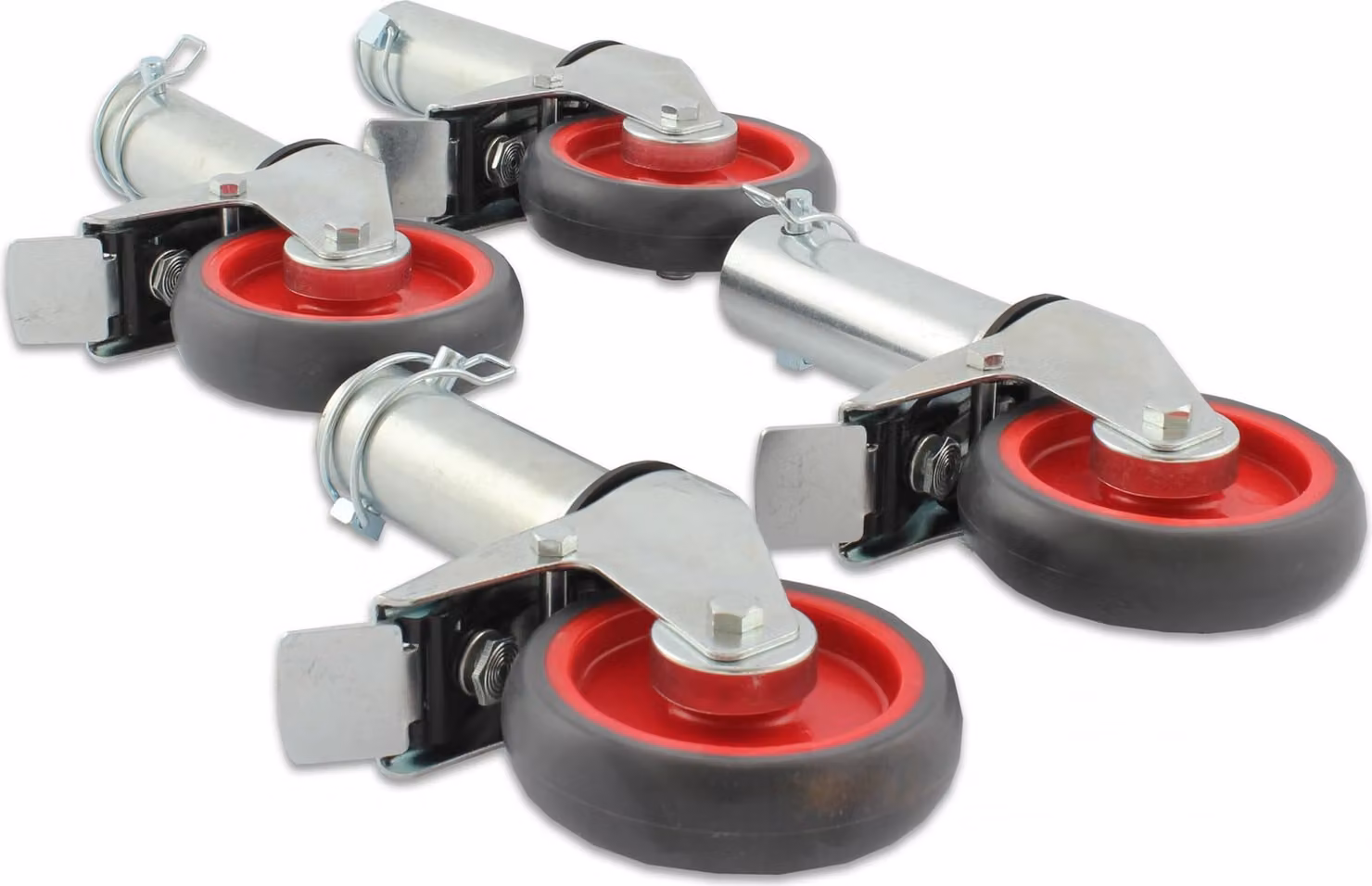 Set di 4 ruote Altrex Ø150mm con freno RS TOWER 4
