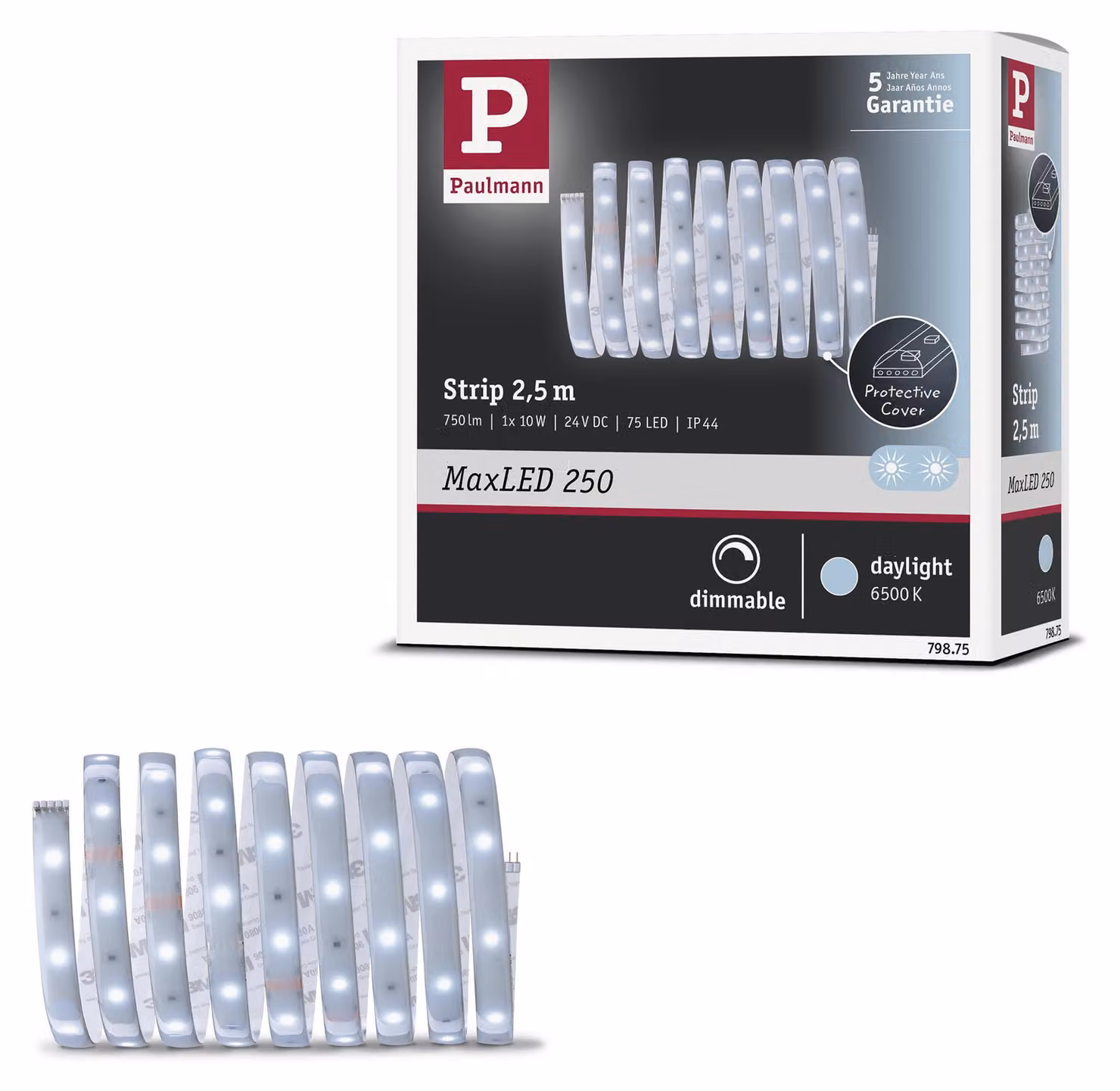 Paulmann MaxLED 250, striscia LED, luce bianca diurna, estensione