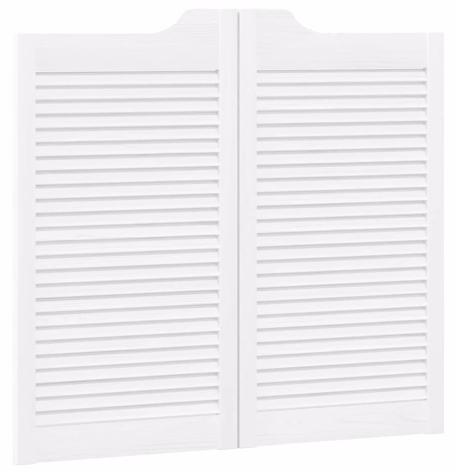 Porte Swing Bianco 90 x 40 cm Legno Massello di Pino