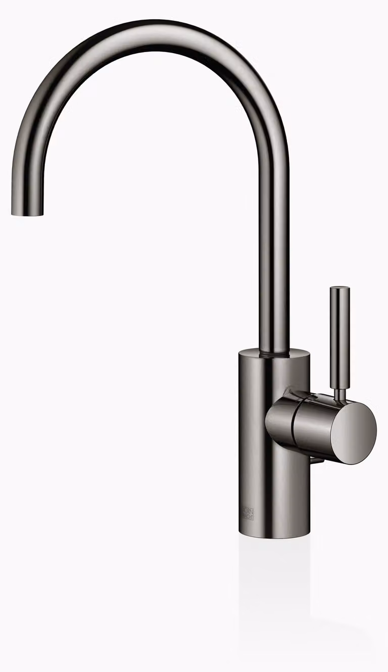 Dornbracht META Mitigeur monocommandé pour lavabo avec vidage, saillie 165mm, bec orientable 360, 33560661-19, 33560661-19