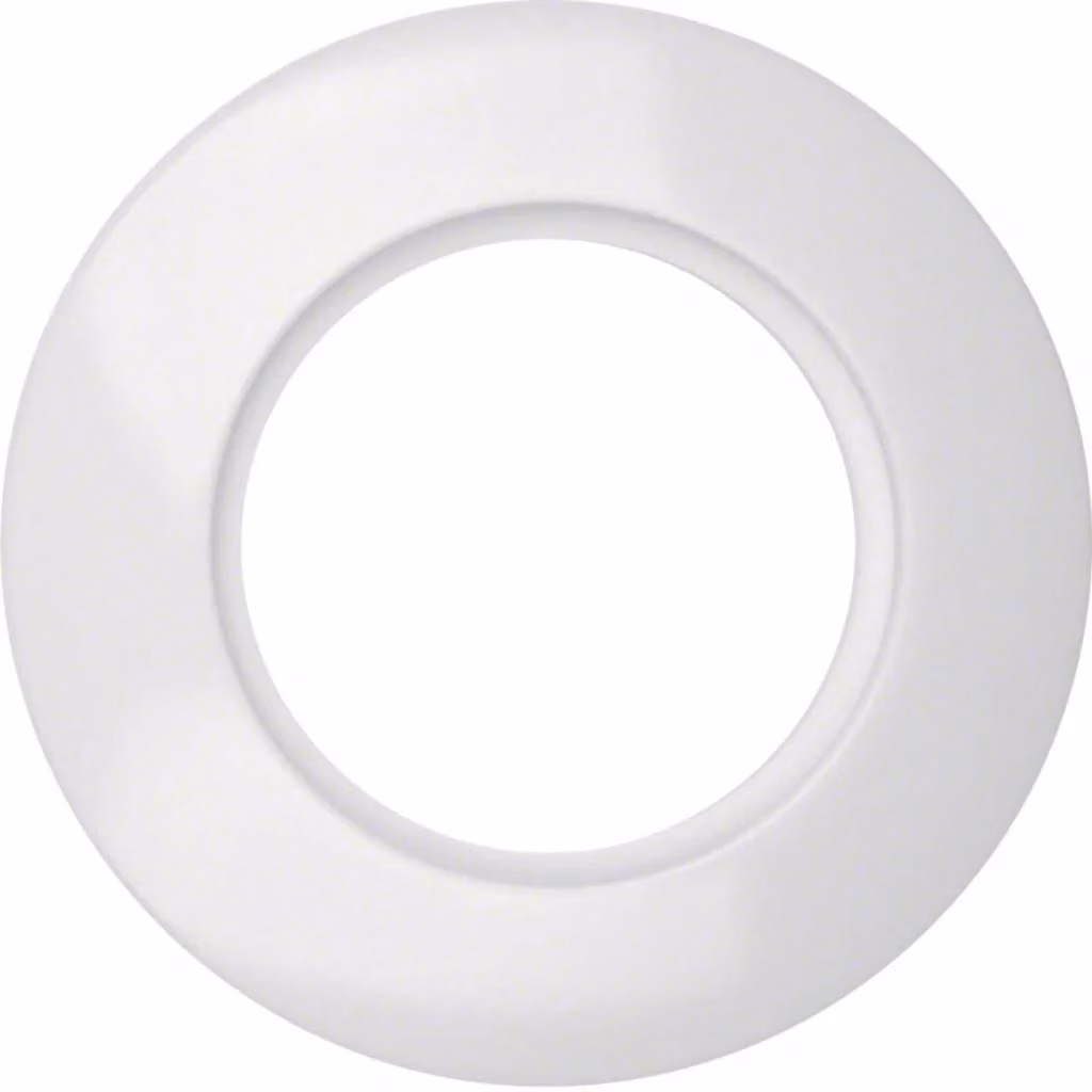 Cornice Hager a 1 modulo, serie 1930, WTD3100WG, bianco polare lucido