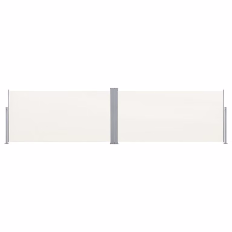 Tenda da Sole Laterale Retrattile 160x600 cm Crema