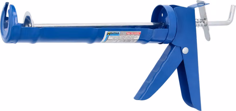 Pistola in silicone blu di base.