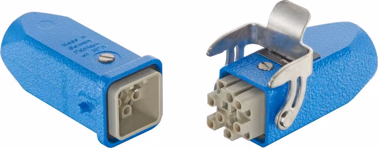 HARTING Han EX Set completo Q12 Connettore maschio e femmina dritti, 1xM20 - 1 pezzo