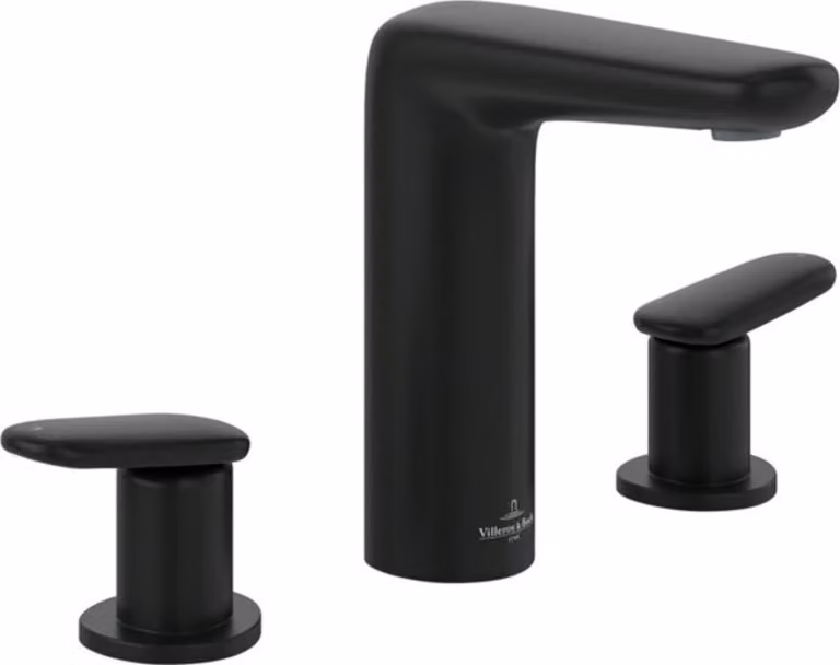 V&B miscelatore tre fori per lavabo ANTAO scarico fisso, c scarico push-open, c bla