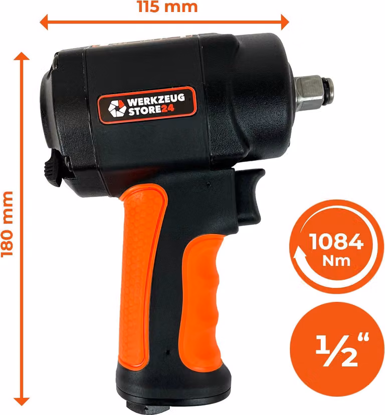 WS24 Avvitatore a impulsi pneumatico 1/2" mini - WS24-100109