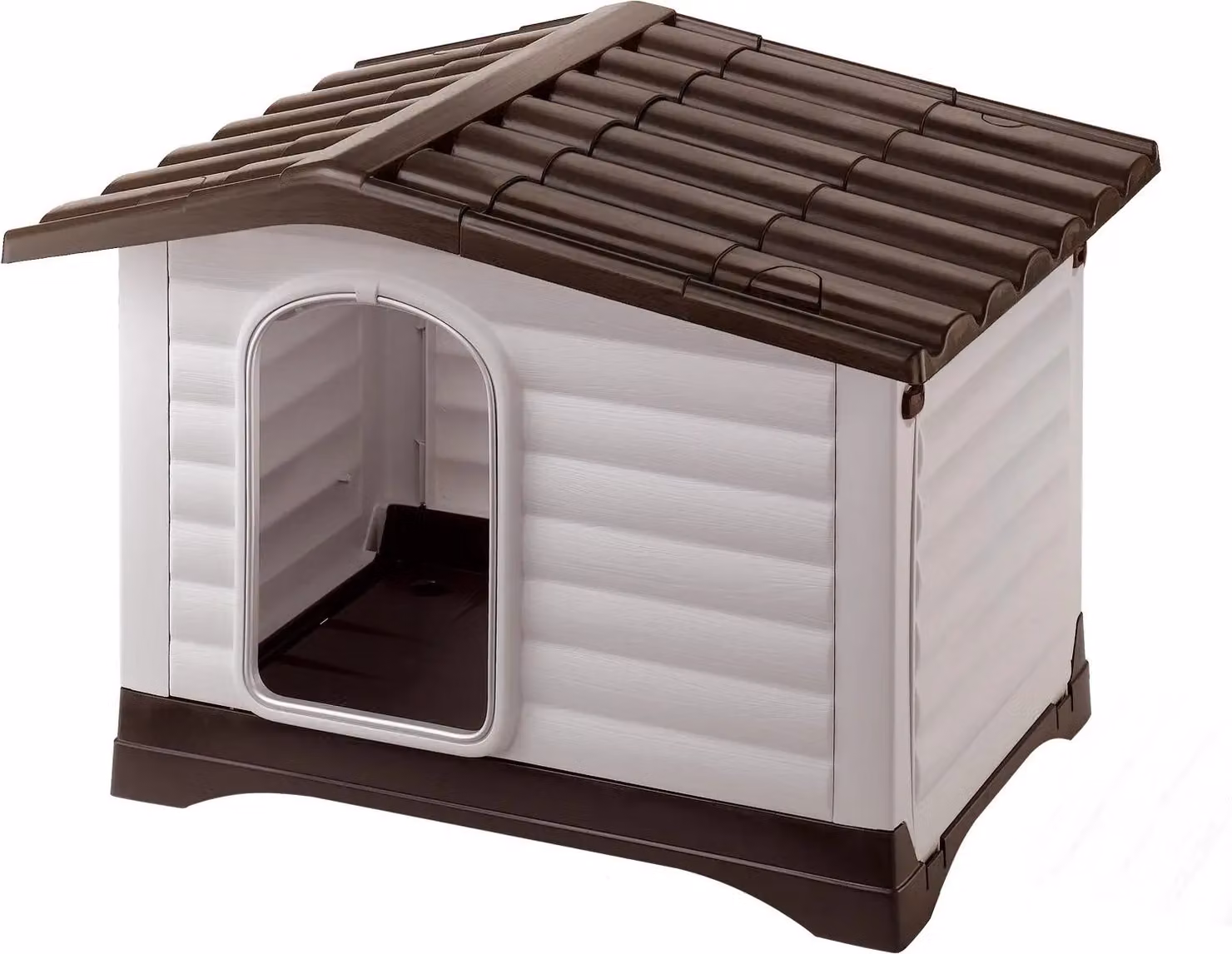 Ferplast Doghouse Villa 90 88x72x65 cm grigio 87255099