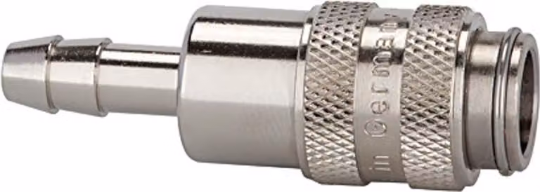 Innesto rapido Riegler NW 5, ottone nichelato, bocca LW 5