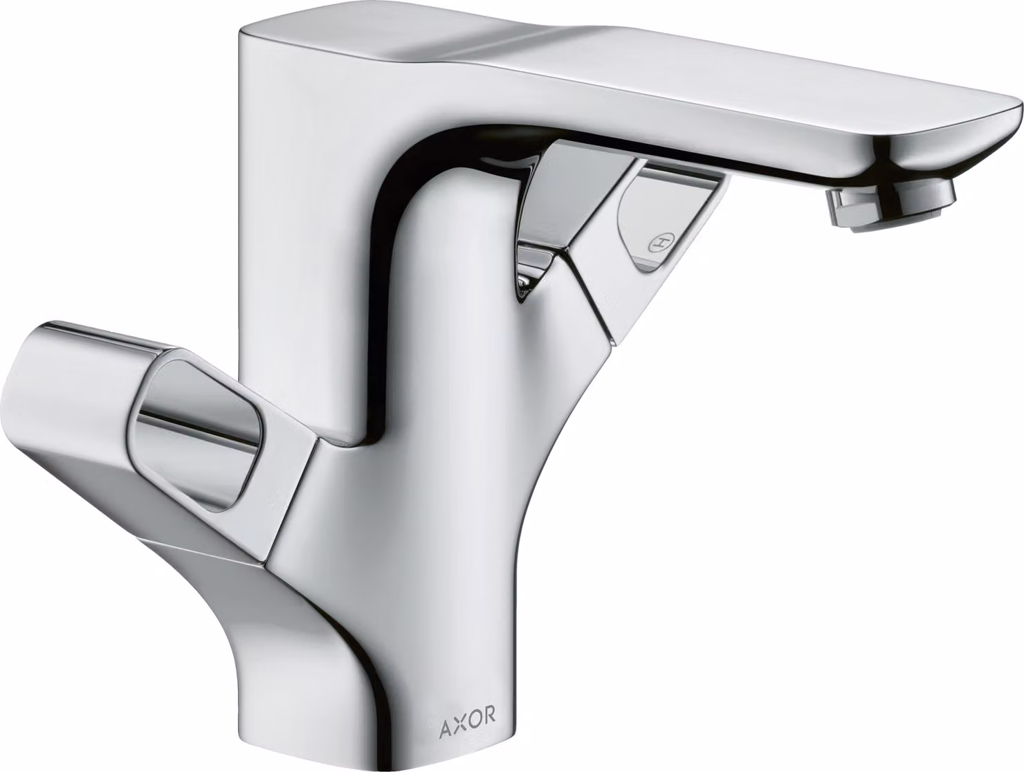 Hansgrohe Axor Urquiola miscelatore per lavabo a due maniglie cromo