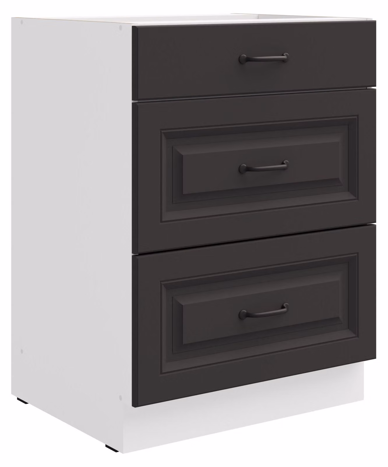 Base cucina 60 cm Stilo Grey Cucina ad estrazione totale con chiusura ammortizzata Cucina componibile