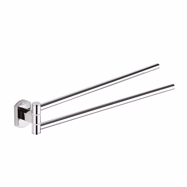 Portasalviette a snodo da muro in acciaio inox e Cromall EP23 Gedy serie EDERA PLUS Cromato