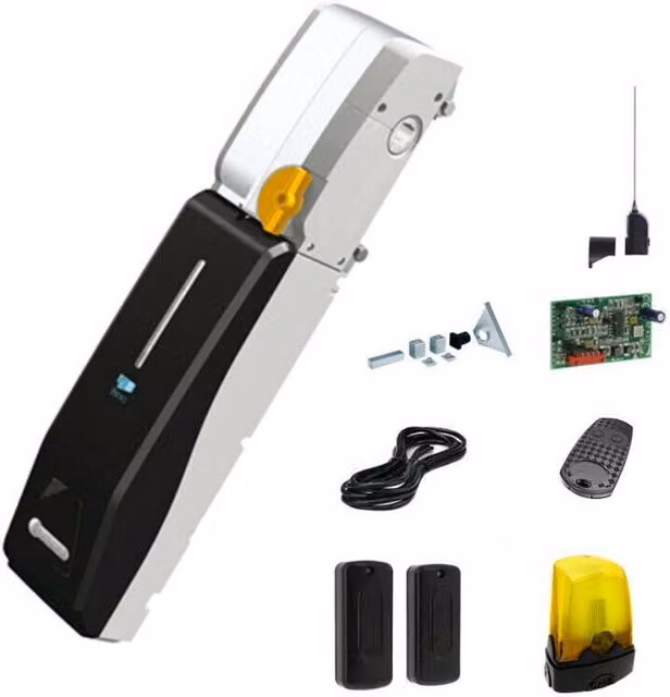 Kit Automazione CAME 001U5096 Emega 230V per Porta Basculante con Contrappesi U5200 Bianco