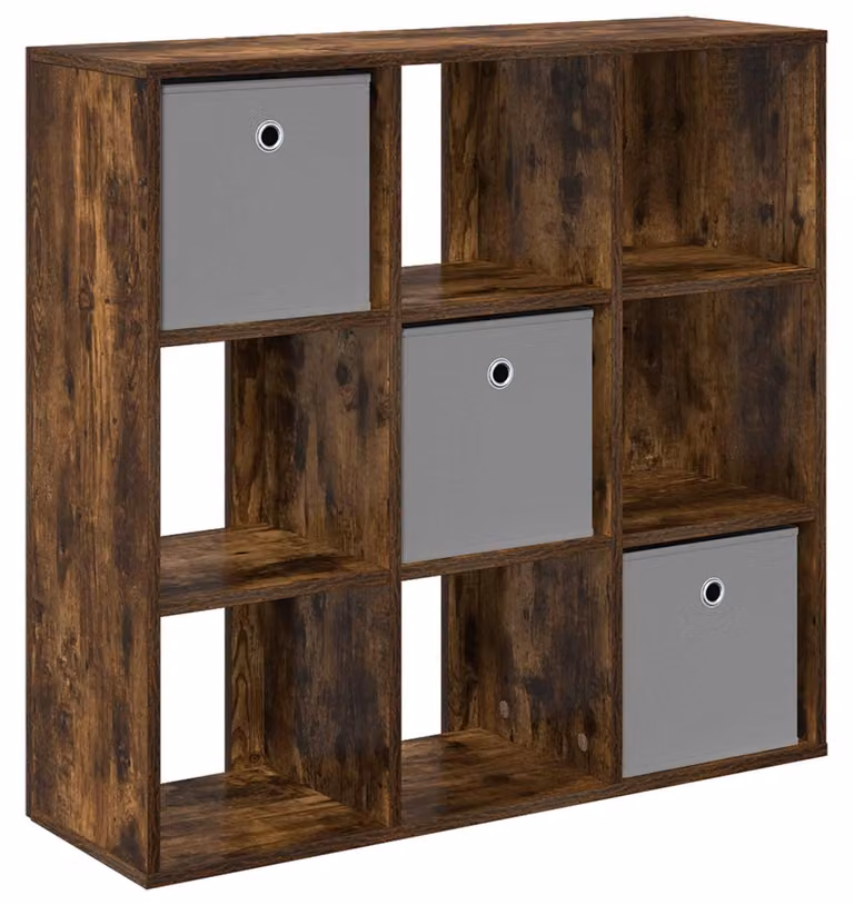 Credenza con cassetto Rovere fumé 88,5 x 29 x 84,5 cm