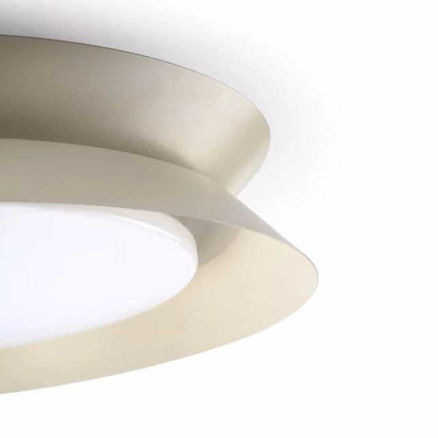 Plafoniera LED TENDER 2700K Faro Barcelona, Colore Grigio