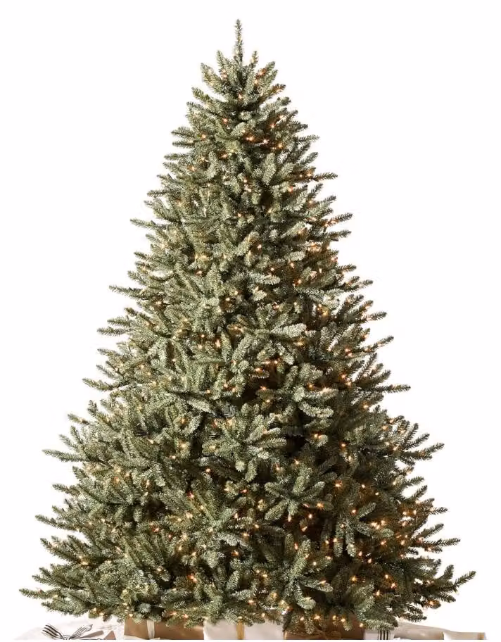 Albero di Natale artificiale a forma di cono stretto, altezza 180 cm, pieghevole, con struttura in metallo e supporto