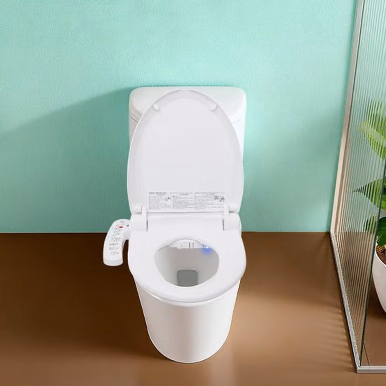 WC con bidet elettrico - Bianco - 1350 W - Acqua riscaldata - Sedile per bidet igienico per il bagno