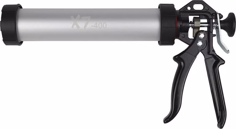 Irion X7-400 Sigillante Adesivo Pressa per tubi in alluminio Cartucce da 400 ml o sacchetti