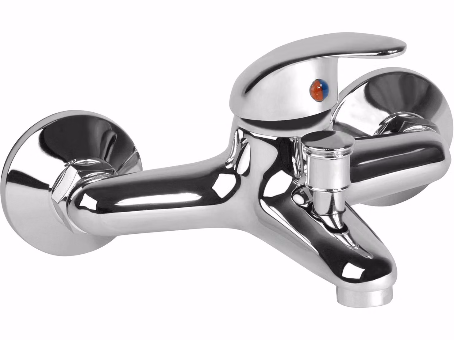 Miscelatore per vasca da bagno, 150 mm, telaio 9 cm, 35 mm, cromo