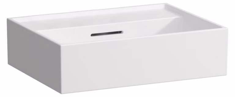 LAUFEN Kartell lavabo à poser, sans trou pour robinet, avec trop-plein, 450x340mm, H8183307571091, H8183307571091