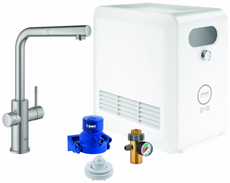 GROHE Blue Professional Acciaio inox
