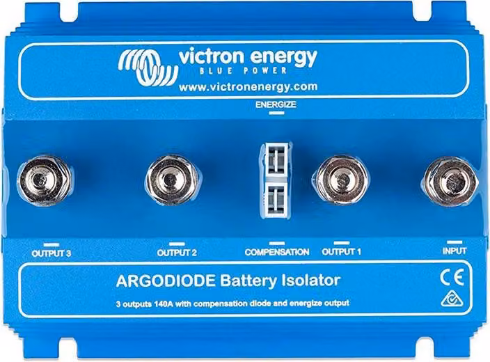Victron Energy Argodiode 140-3AC 3 batterie 140A Retail Agrodiode Sezionatore di batteria