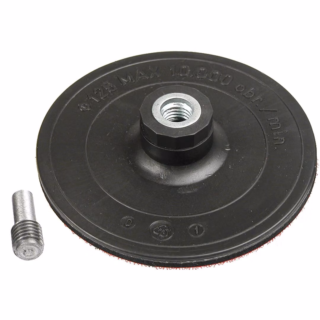 Verto Disco flessibile con chiusura a velcro 125 mm x M14 + gambo