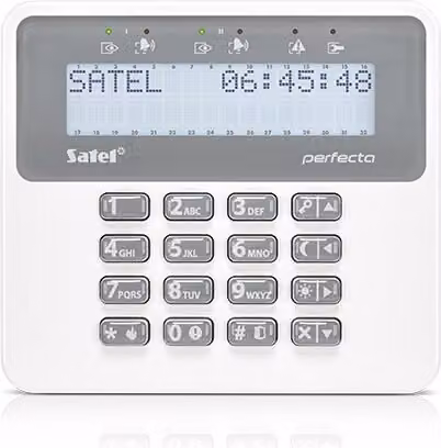 Satel PRF-LCD-WRL smart home central control unit accessory
