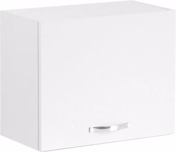 Mobile sopracappa 60 cm colore bianco frassinato