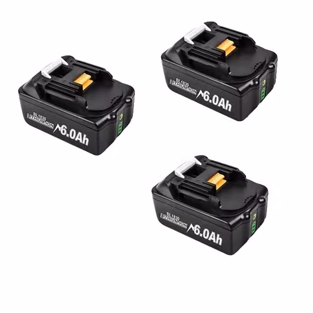 Batteria Makita 18V, capacità 6Ah, compatibile con BL1830/BL1860, 18V, 3