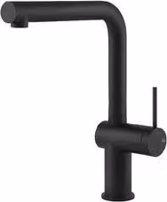 Miscelatore monocomando per lavello da cucina Gessi Inedito Matt Black