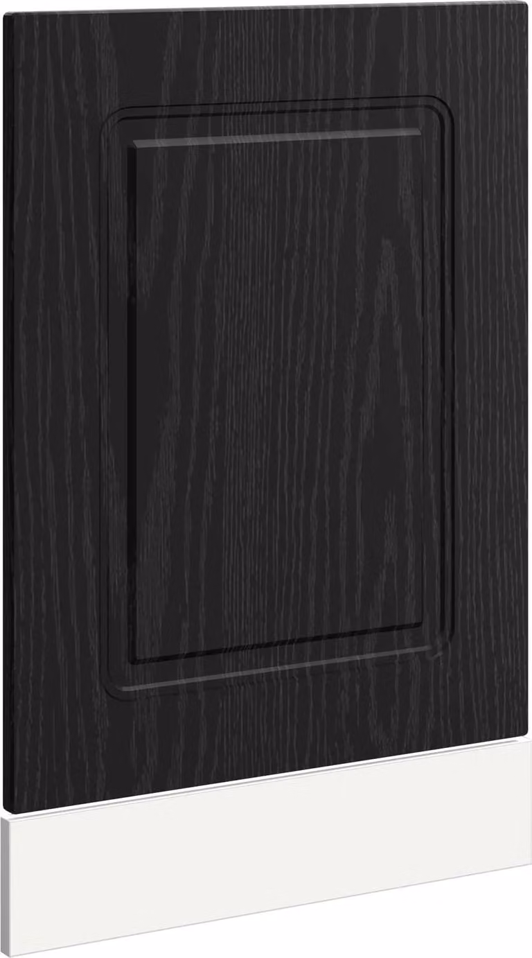 Pannello lavastoviglie Kalmar Rovere Nero 45 x 1,5 x 57 cm