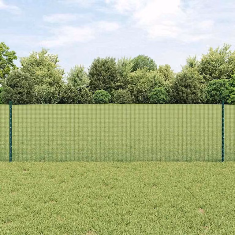 Recinzione in rete saldata con palo 10 x 0,6 m (L x H)
