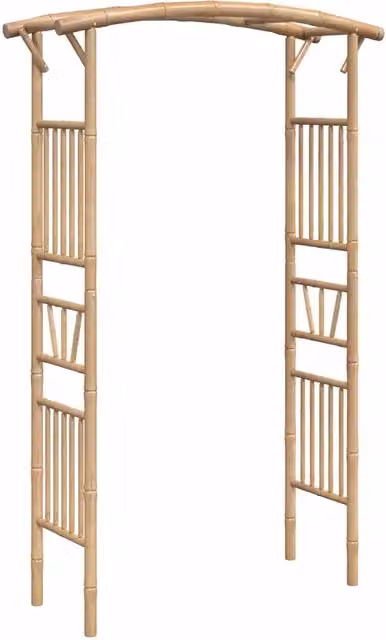 Arco da Giardino-Archi da esterno per Rose in Bamb¨´ 118x40x187 cm