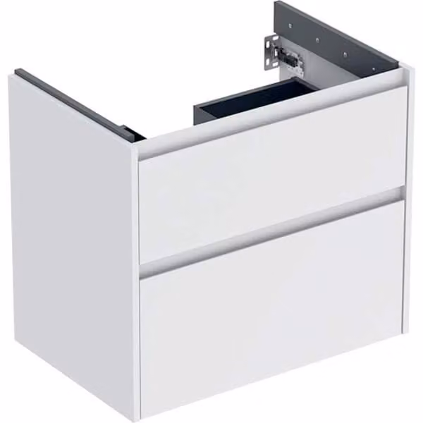 Geberit Renova Plan armoire sous lavabo, avec deux tiroirs, 69,3x60,6x44,6cm, 504.029.00.1, 504.029.00.1