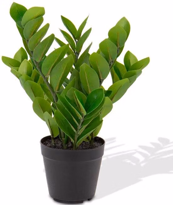 Piccole piante artificiali, alte 43 cm, per decorazioni da tavola, ufficio, bagno, camera da letto