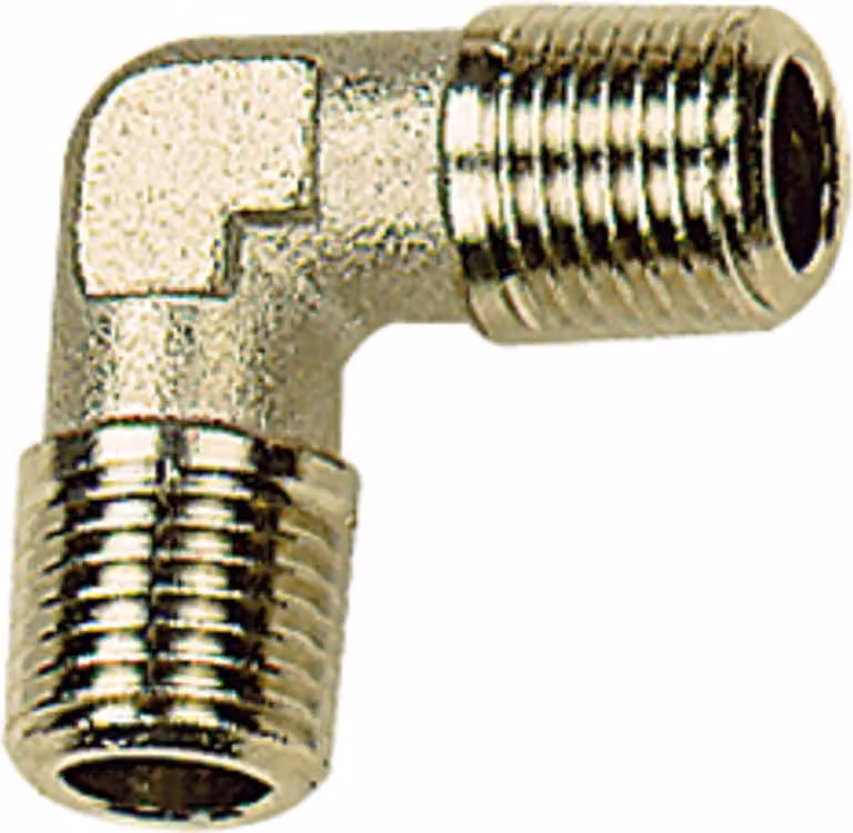 Gomito Riegler, esterno/esterno, R 1, SW 30, ottone nichelato