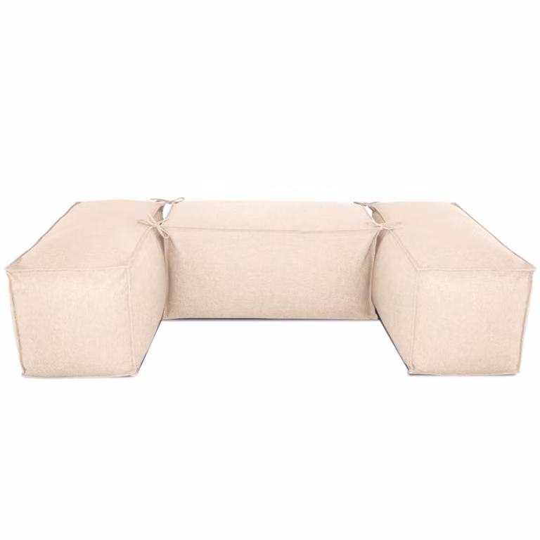 Salottino Quadrato Beige
