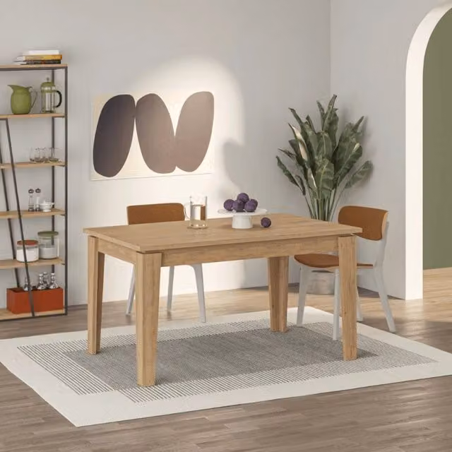 Tavolo allungabile Tolmen rovere oak 140x80 cm EFFEZ