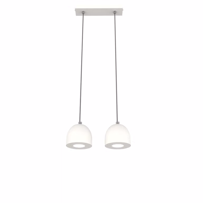 Lampada A Sospensione Campanella Linear X2 Monocolore Opaca