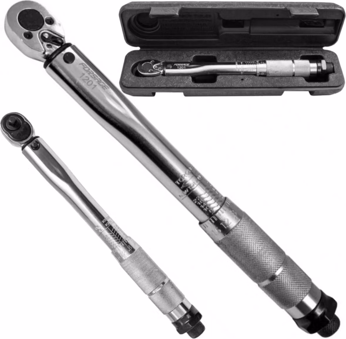 Chiave dinamometrica a scatto 1/4'' 2-24 Nm