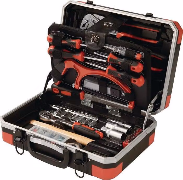 Assortimento di utensili 118 pezzi in valigetta di alluminio ORA