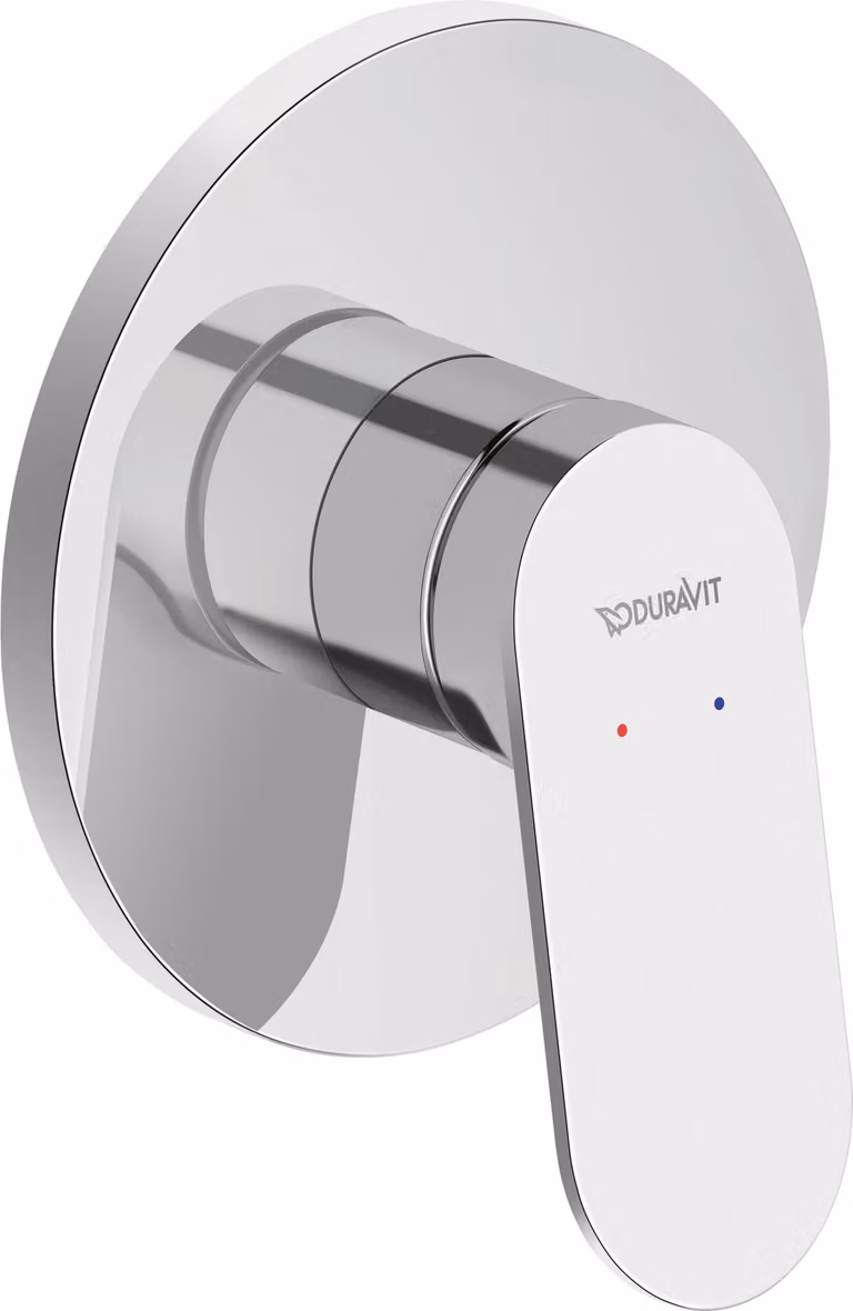 Duravit Wave Mitigeur monocommandé encastré Set, 1 consommateur, WA4210007034, WA4210007034