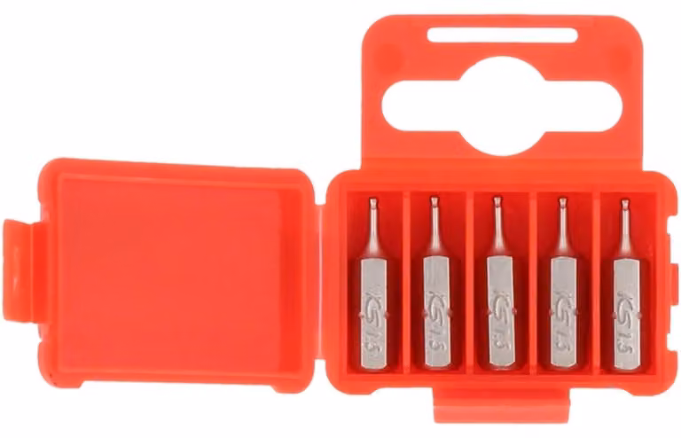 KS TOOLS 1/4" bit esagonale 25 mm testa sferica 1,5 mm 5-pack - 911.8395