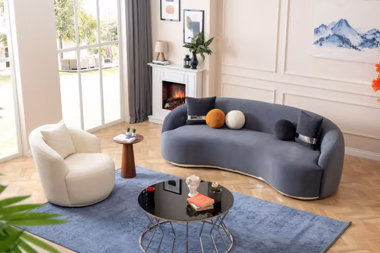 Designer Wohnzimmer Set Sofa 2tlg. Sofagarnitur 3+1 Sitzer Couchen
