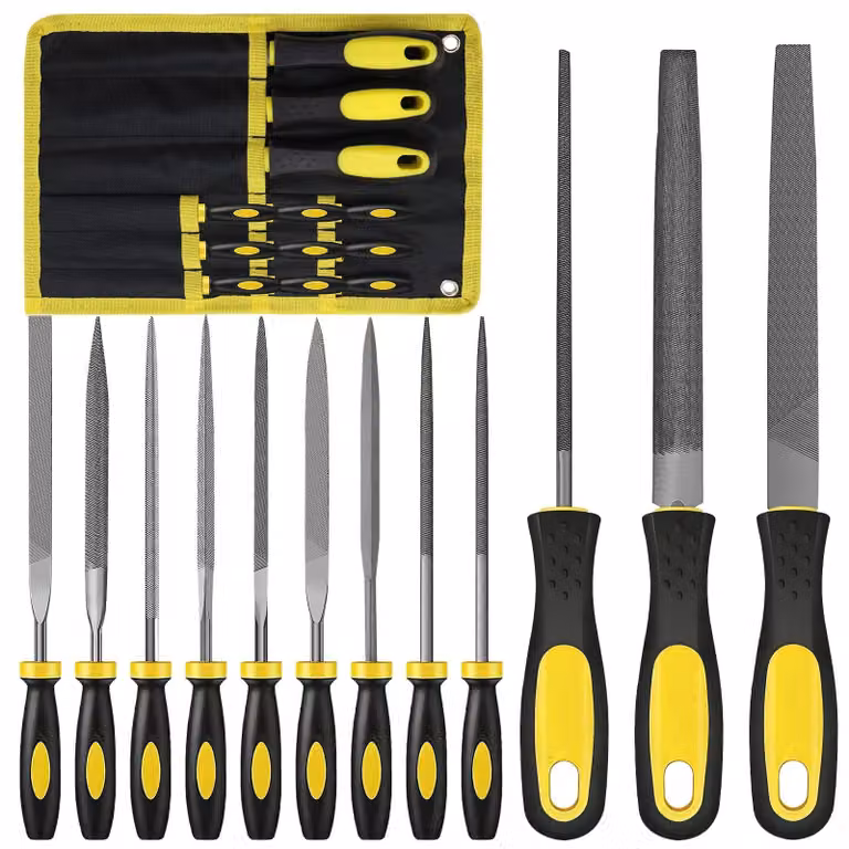 Omgoods - Set di 12 cacciaviti per legno e metallo, con custodia