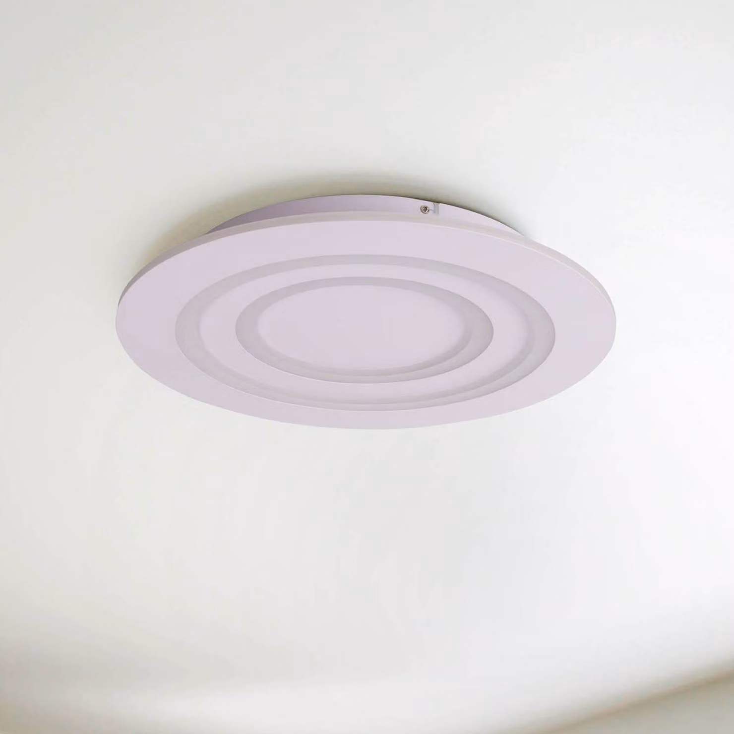 Näve Plafoniera a LED Mirel, dimmerabile, Bianco / Opale, Soggiorno / Sala da pranzo, Metallo, Moderno, Plafoniera LED