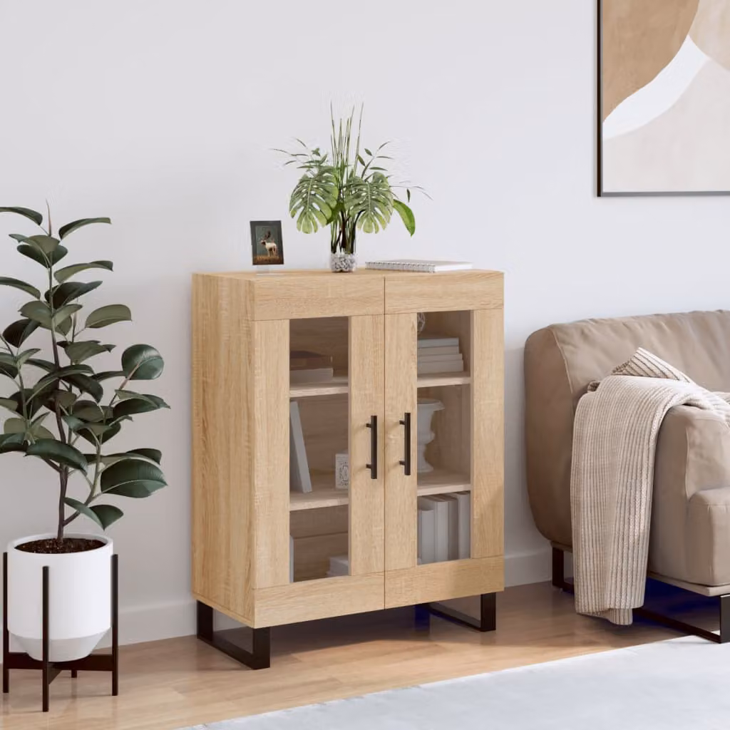 Credenza vidaXL in Rovere Sonoma, L/P/H: 69,5 x 34 x 90 cm