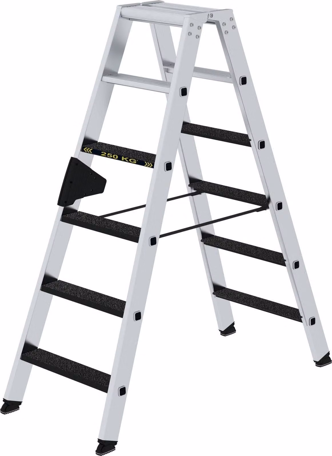 Scaletta 250 kg, accesso bilaterale con clip-step R13 2x6 gradini