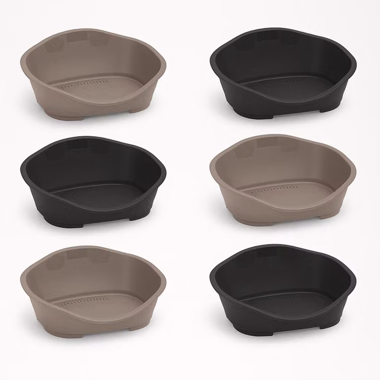 Cuccia per cani in plastica beige Stefanplast (56 x 32 x 80 cm)