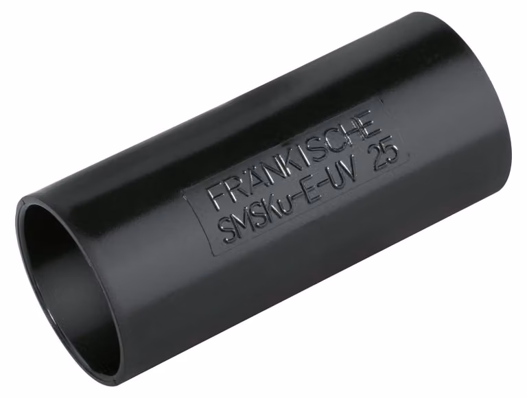 Presa a pressione in plastica nera SMSKu-E-UV 40 sw